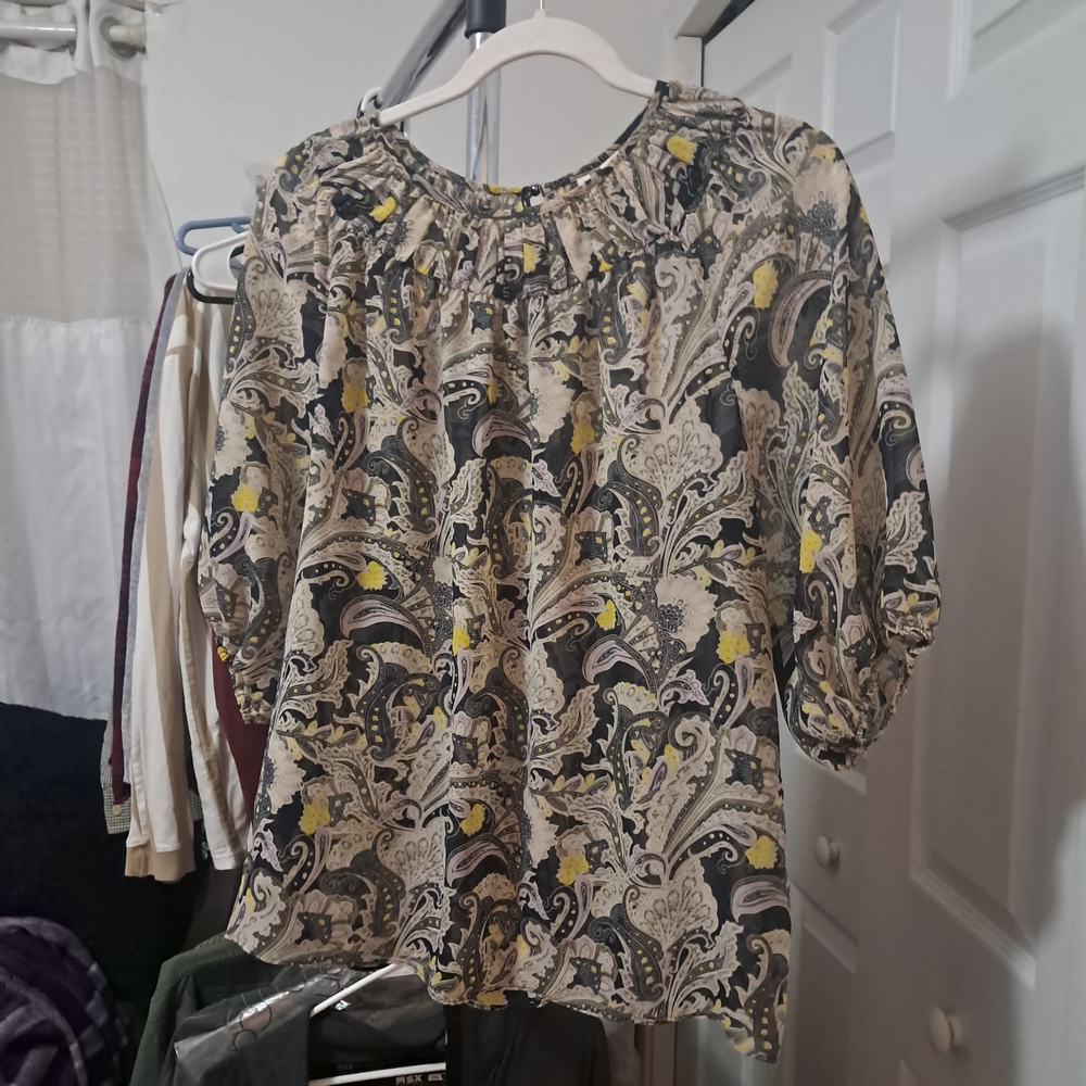 Patterned Women's Blouse